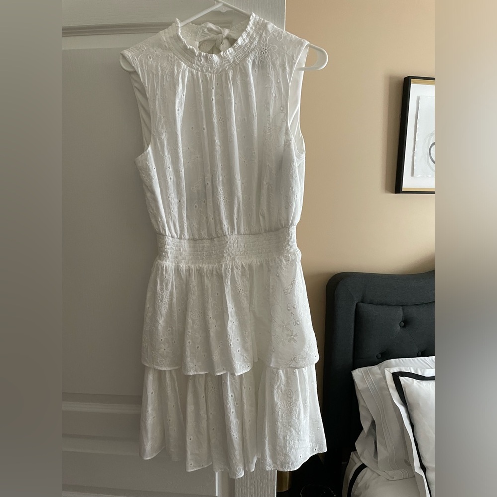 White Dress By Shelli Segal